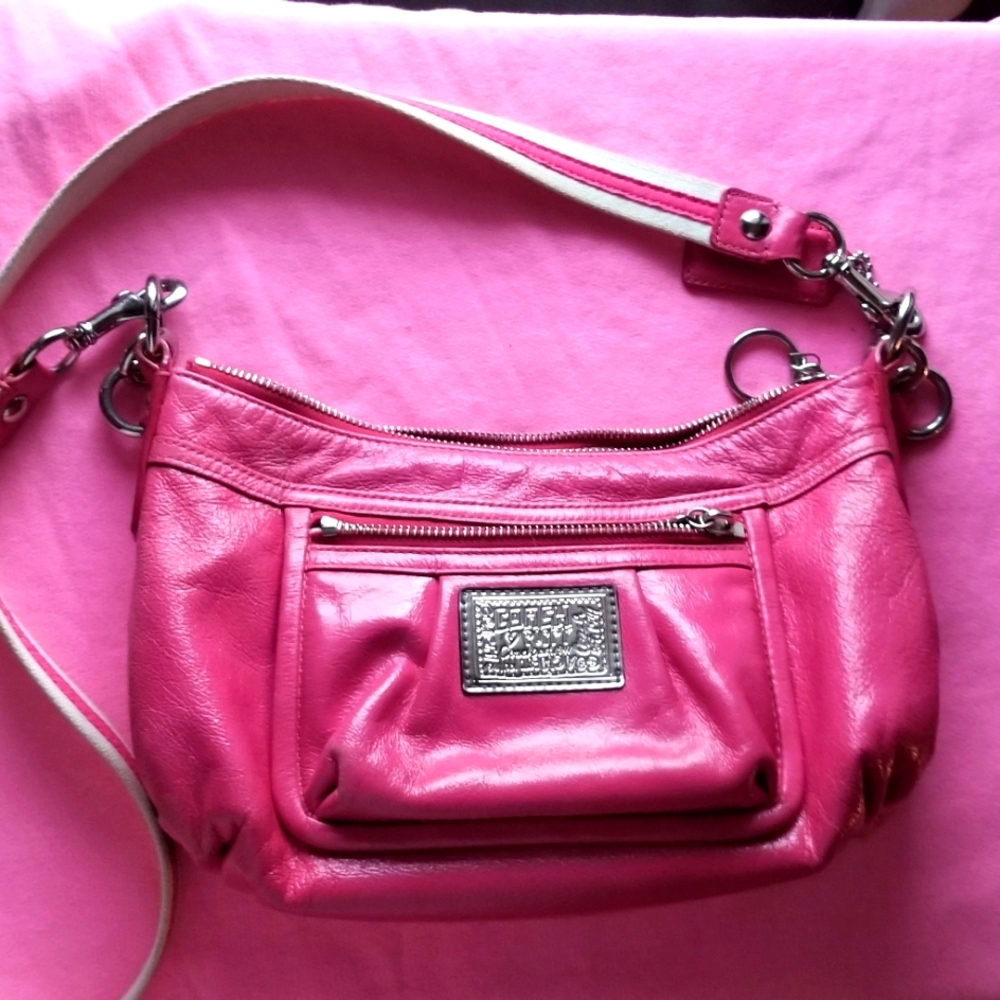 FINAL PRICE DROP Coach Poppy pink purse